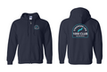 1000 Club Zip Up Hoodie